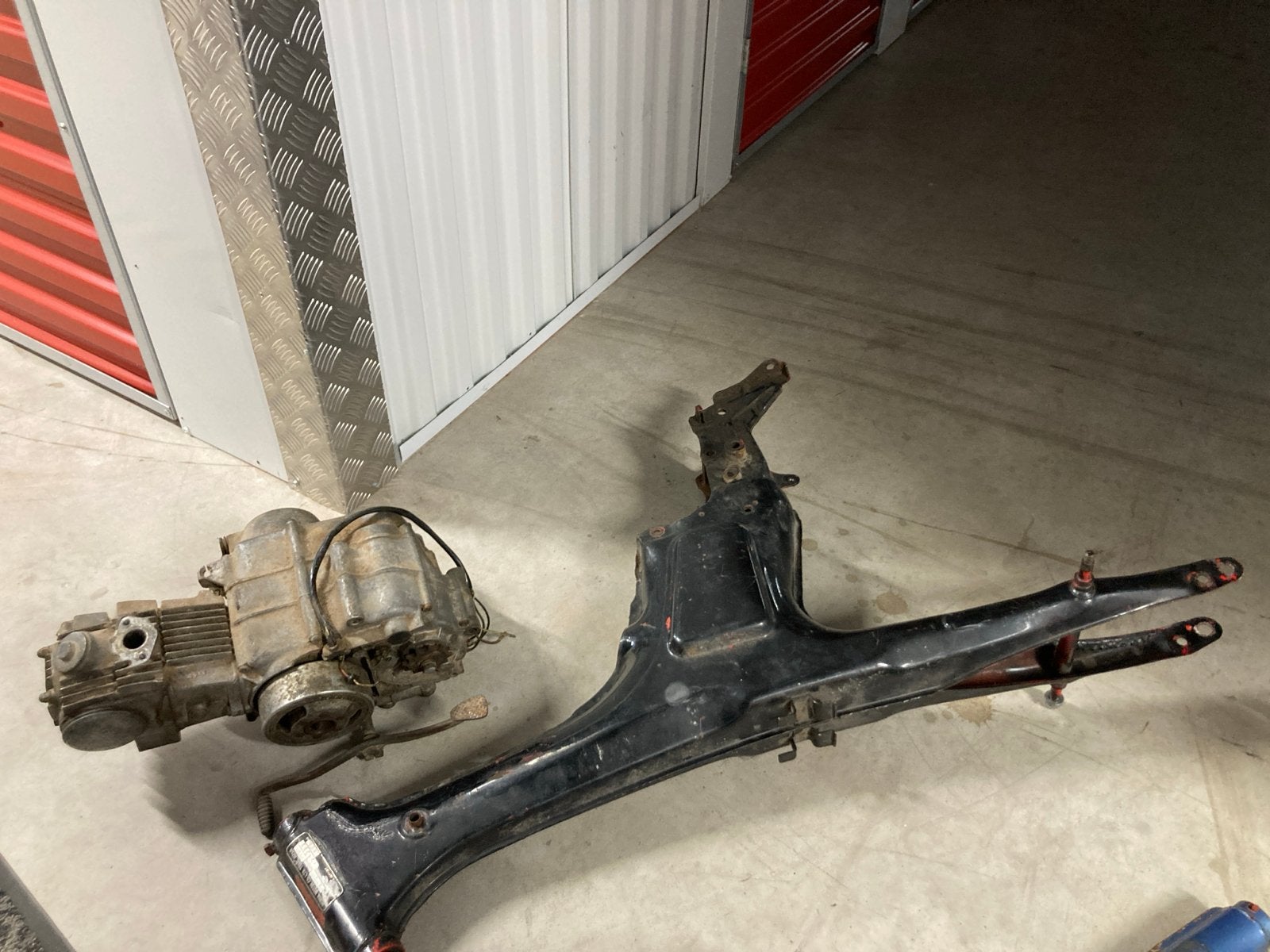 Honda SS50 (K0 / 67) frames en Motorblok, Ophalen, Gebruikt, Blok