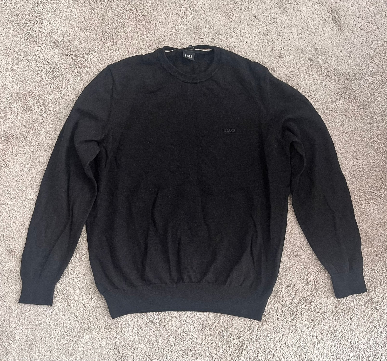 Hugo Boss trui origineel!, Ophalen of Verzenden, Zo goed als nieuw, Maat 56/58 (XL), Zwart