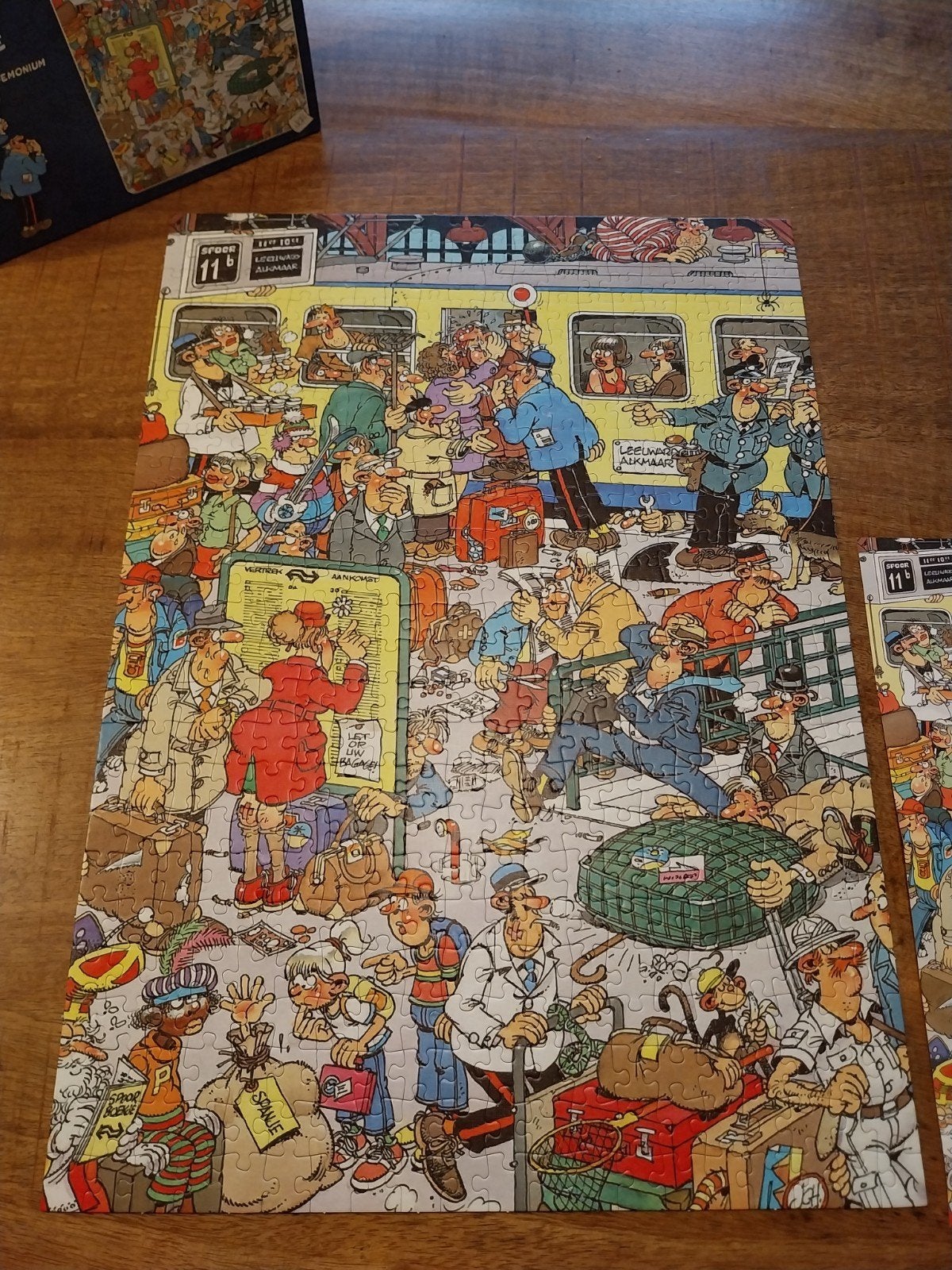 Jan van Haasteren 500 stukjes - Platform Pandemonium, Ophalen of Verzenden, 500 t/m 1500 stukjes, Gebruikt, Legpuzzel