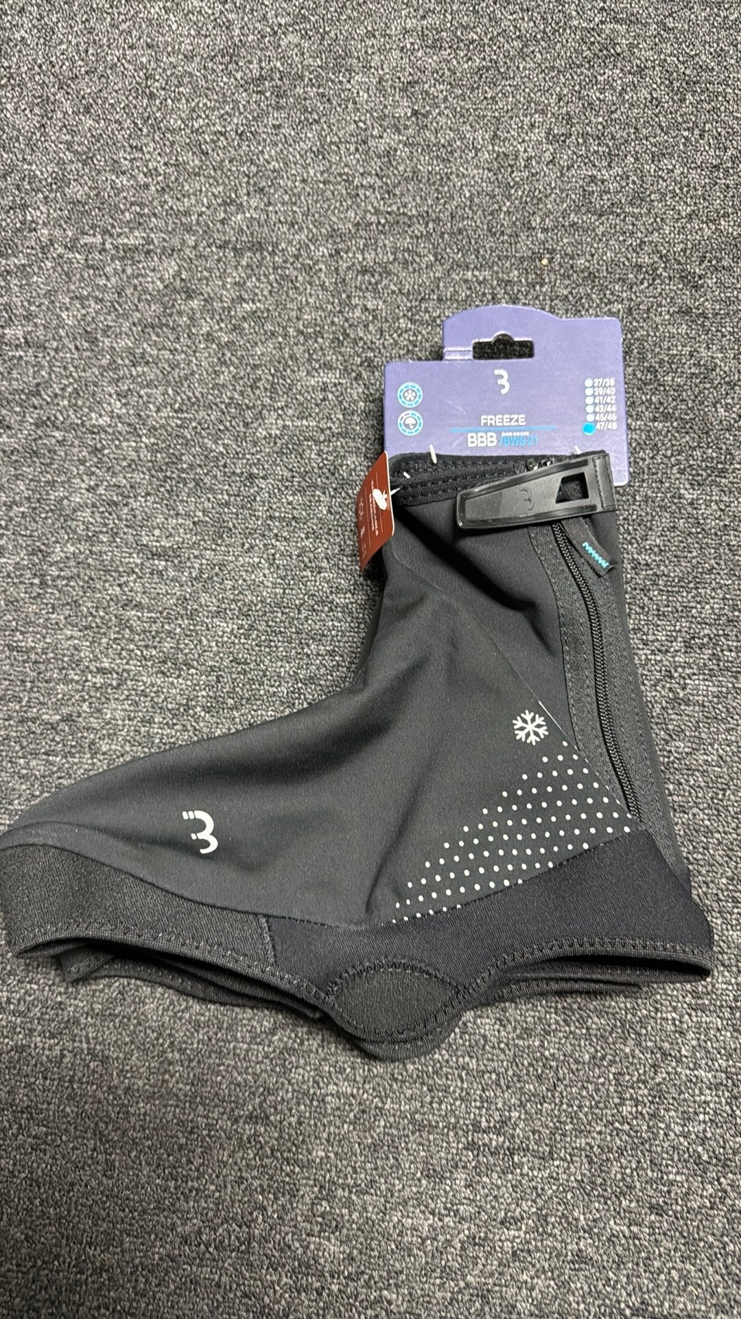 Bbb freeze overschoenen nieuw maat 47/48, Fietsen en Brommers, Fietsaccessoires | Fietskleding, N, Nieuw, Ophalen of Verzenden