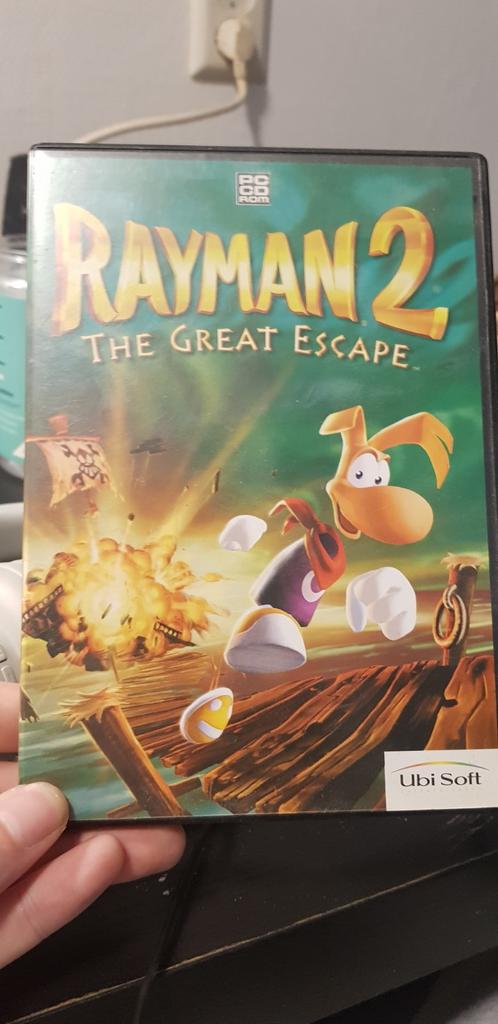 Rayman 2 The Great Escape Jewel Edition PC spel, 1 speler, Zo goed als nieuw, Vanaf 3 jaar, Ophalen