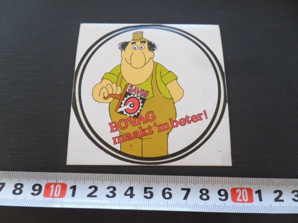 sticker BOVAG maakt 'm beter !  *, Ophalen, Zo goed als nieuw