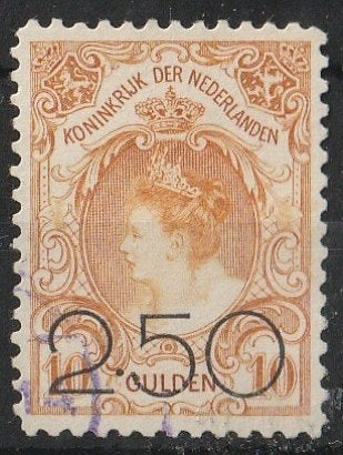 Nederland 1920 nvph 104 Opruimingsuitgifte, Postzegels en Munten, Postzegels | Nederland, Ophalen of Verzenden, T/m 1940, Gestempeld