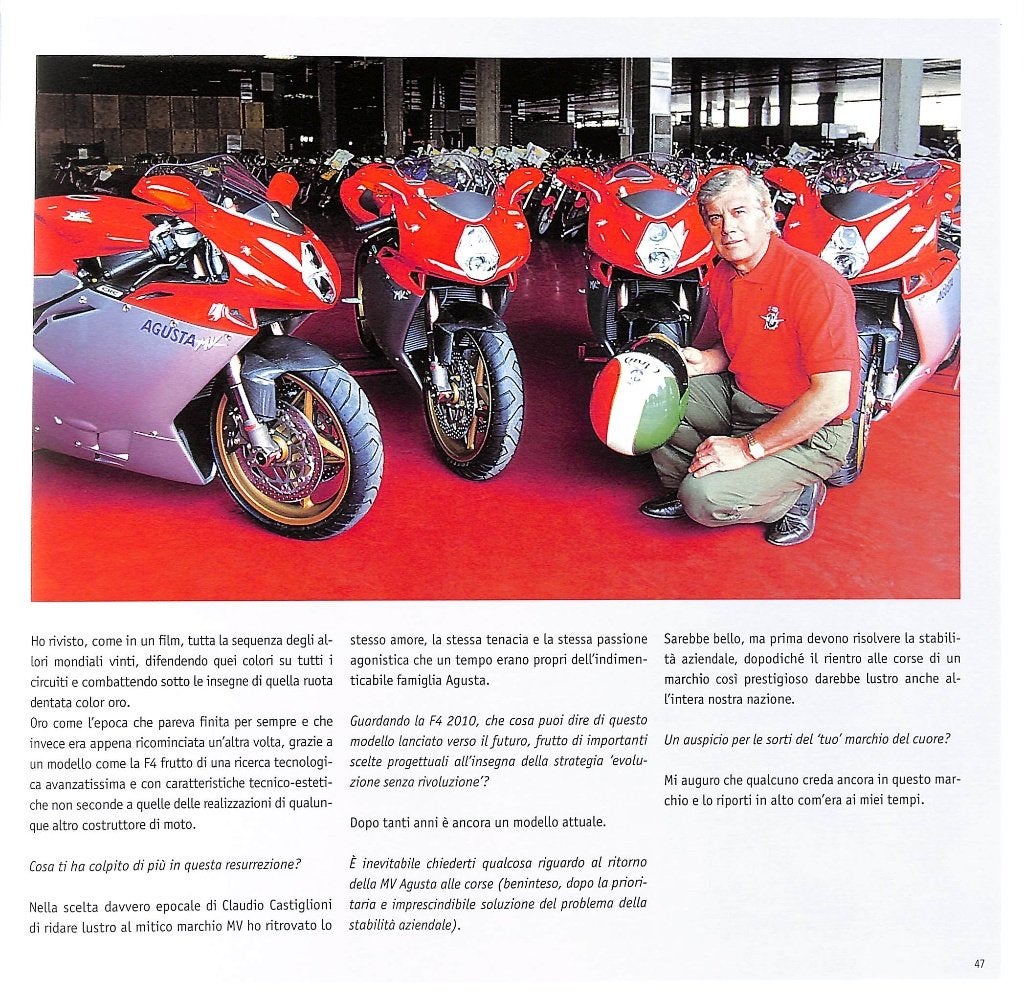 MV AGUSTA F4. La moto più bella del mondo, Verzenden, Nieuw, Otto Grizzi, Merk of Model