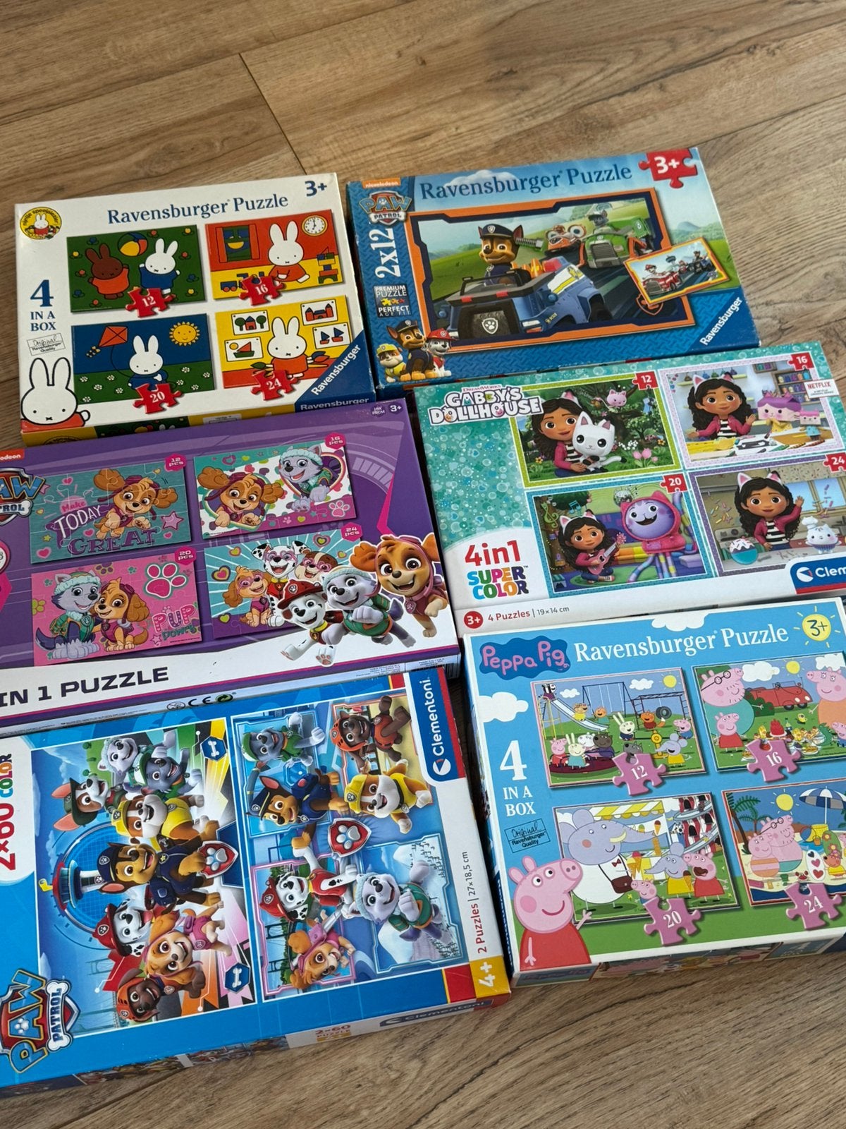 Puzzels kind (gratis), Ophalen, 10 tot 50 stukjes, Zo goed als nieuw, 2 tot 4 jaar