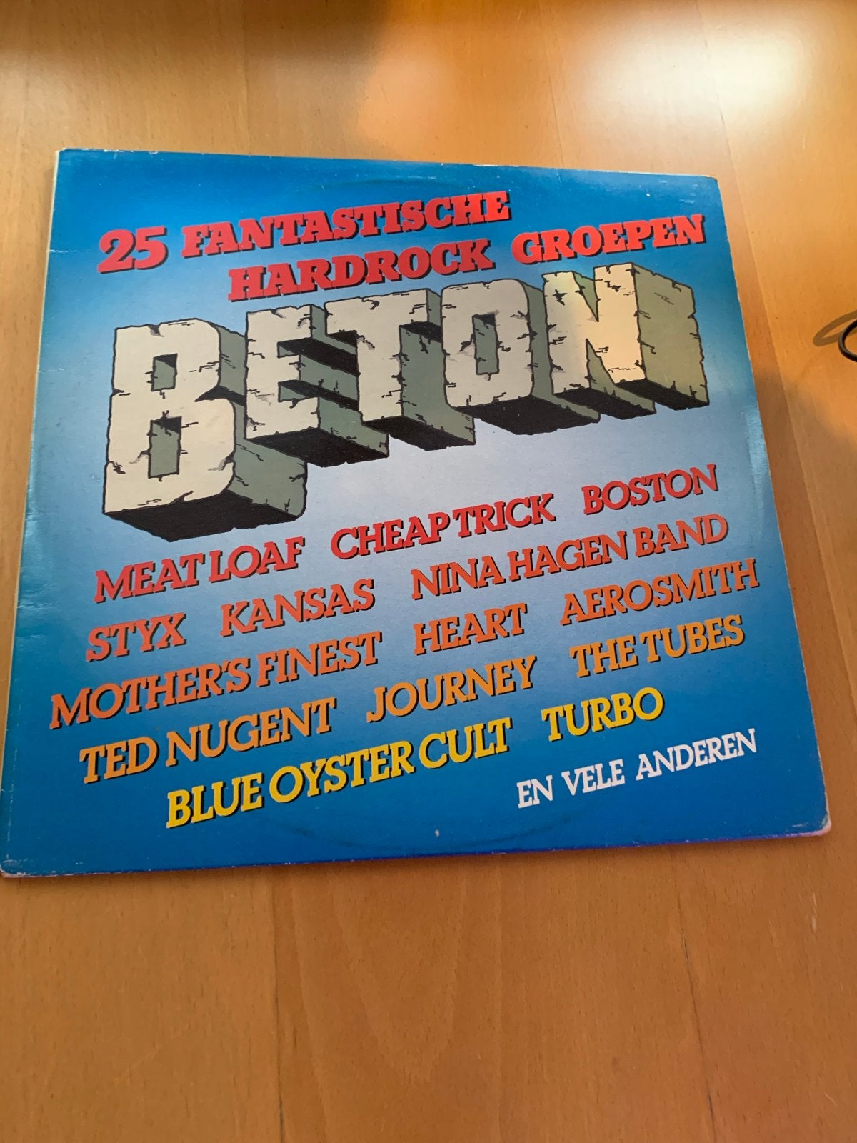 Beton - 25 Fantastische Hardrock Groepen LP, Ophalen of Verzenden, Gebruikt, Hardrock