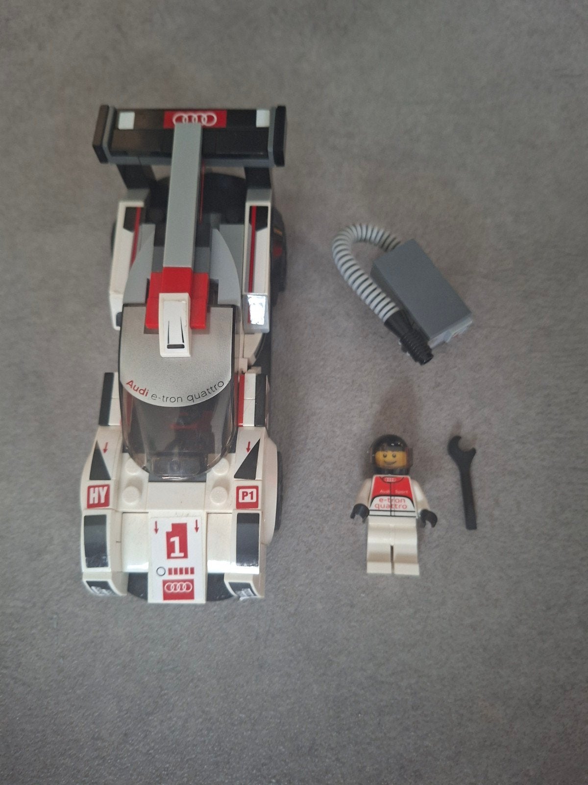 LEGO Speed Champions Audi R18 e-tron quattro 75872, Inclusief minifiguren, Gebruikt, Lego, Complete set