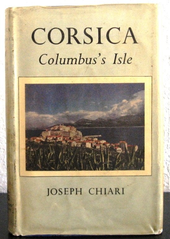Corsica Columbus's Isle HC Joseph Chiari, Ophalen of Verzenden, Gelezen, Europa
