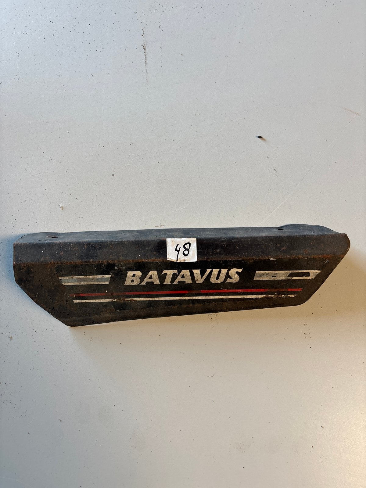 Batavus rechts kap metaal, Ophalen of Verzenden, Gebruikt, Kap