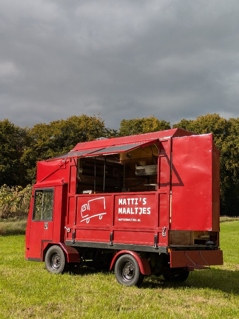Foodtruck met Cuppone Pizzaoven en gloednieuwe aanhanger., Ophalen, Gebruikt, Transport en Opslag