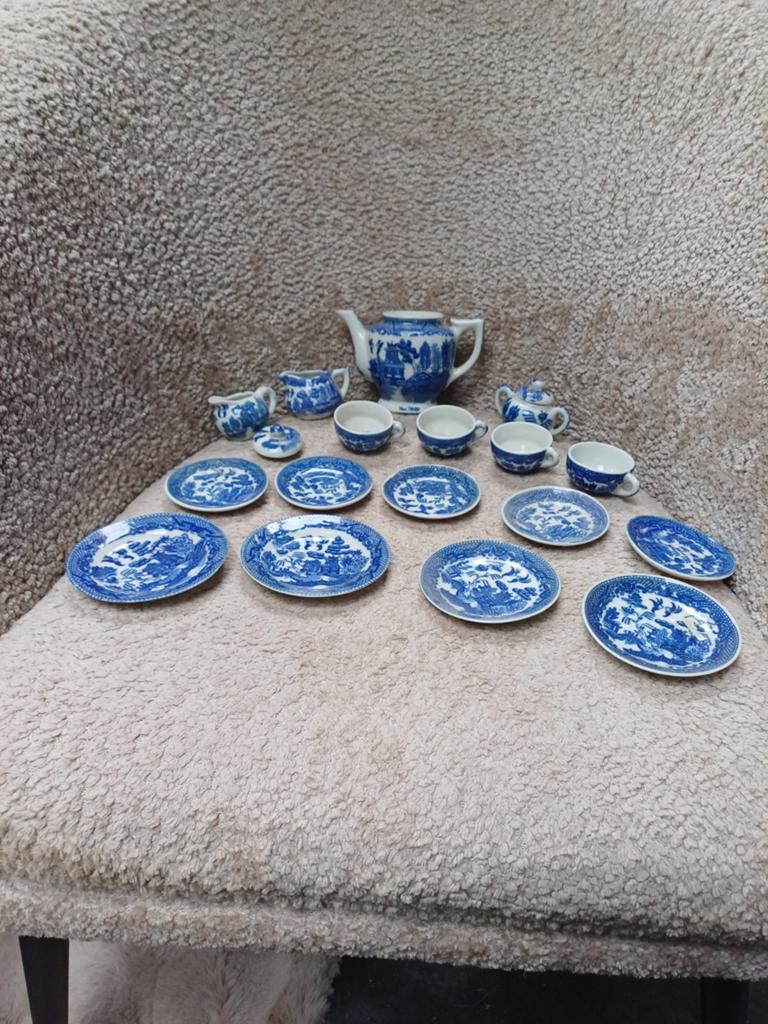 Japans poppen/kinder servies, Antiek en Kunst, Ophalen of Verzenden