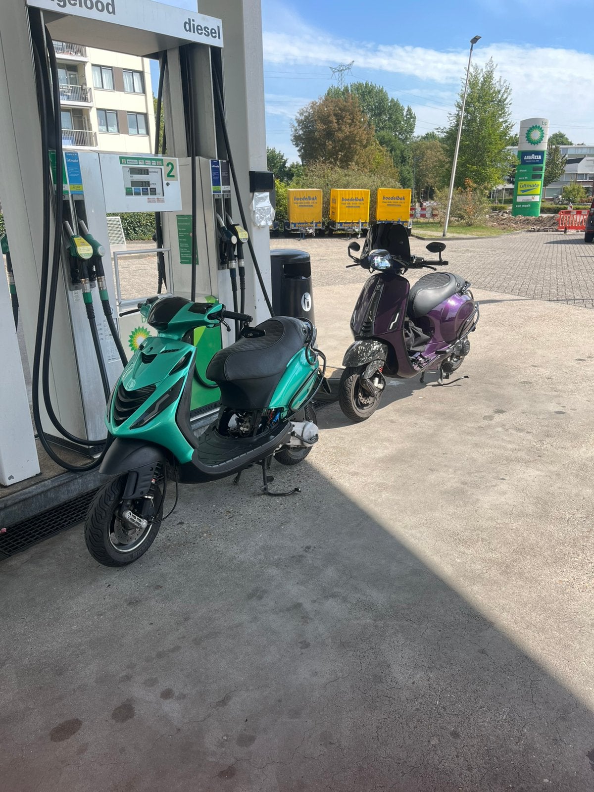 Custom Zip 70cc 2t sp h2o/watergekoeld orgi c25 (ook teruil), Ophalen of Verzenden, Zo goed als nieuw, Tweetakt, Zip