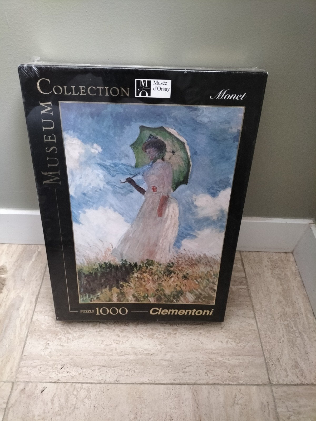 Monet Museum Collection Clementoni 1000 stukjes puzzel NIEUW, Ophalen of Verzenden, 500 t/m 1500 stukjes, Nieuw, Legpuzzel