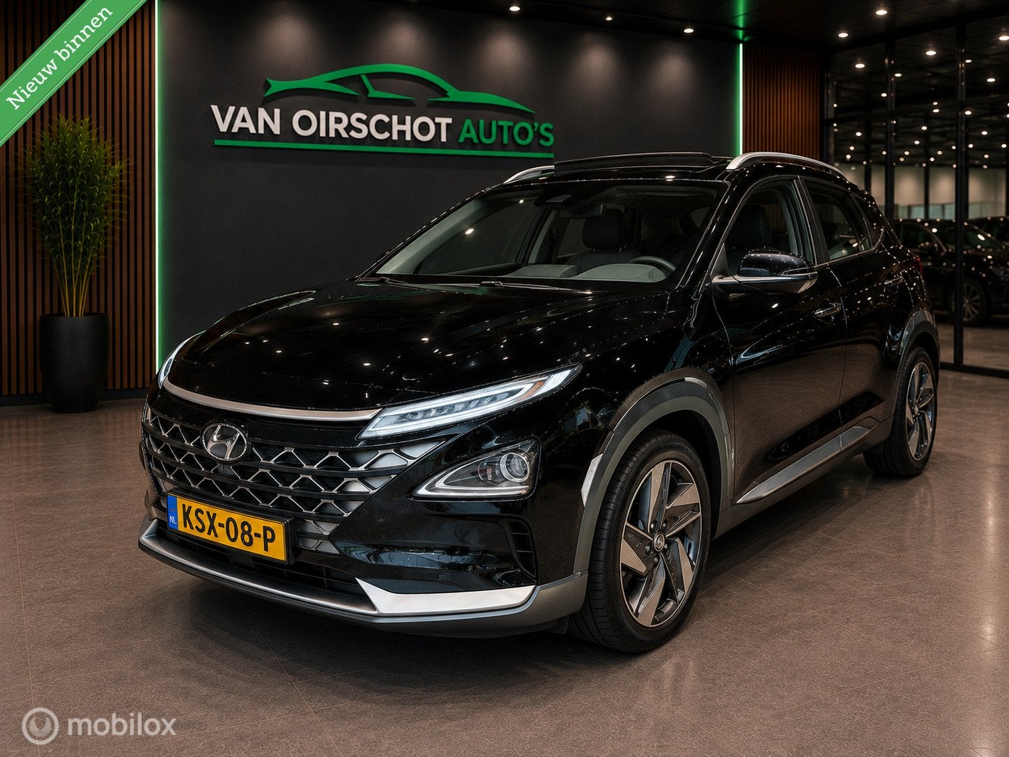 Hyundai NEXO FCEV Plus Pack 2023, Auto's, Dealer onderhouden, Gebruikt, Blauw, Waterstof