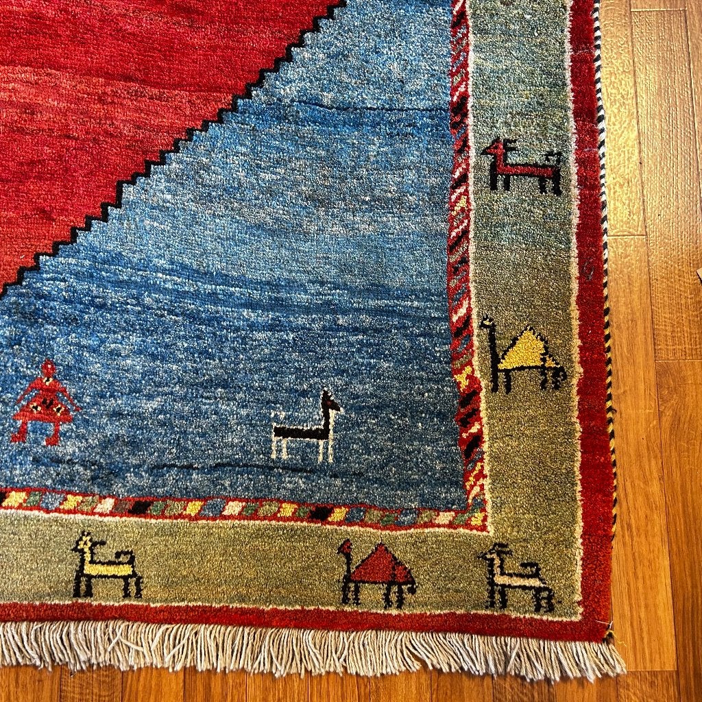 perzisch tapijt Gabbeh - 293 x 215 cm - Gratis bezorgd, TTM Wonen, Meubels – (Perzische) Tapijten en Woonaccessoires, Taag 63, 2491 CS, Den Haag (Forepark)