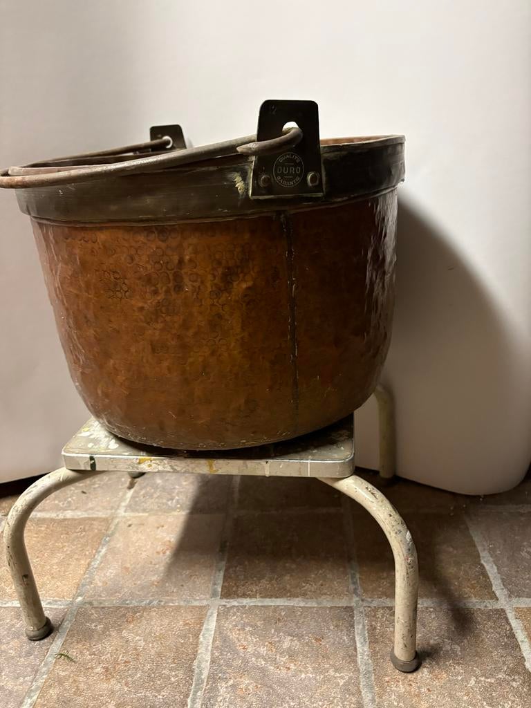 Grote koperen ketel, Ophalen, Koper