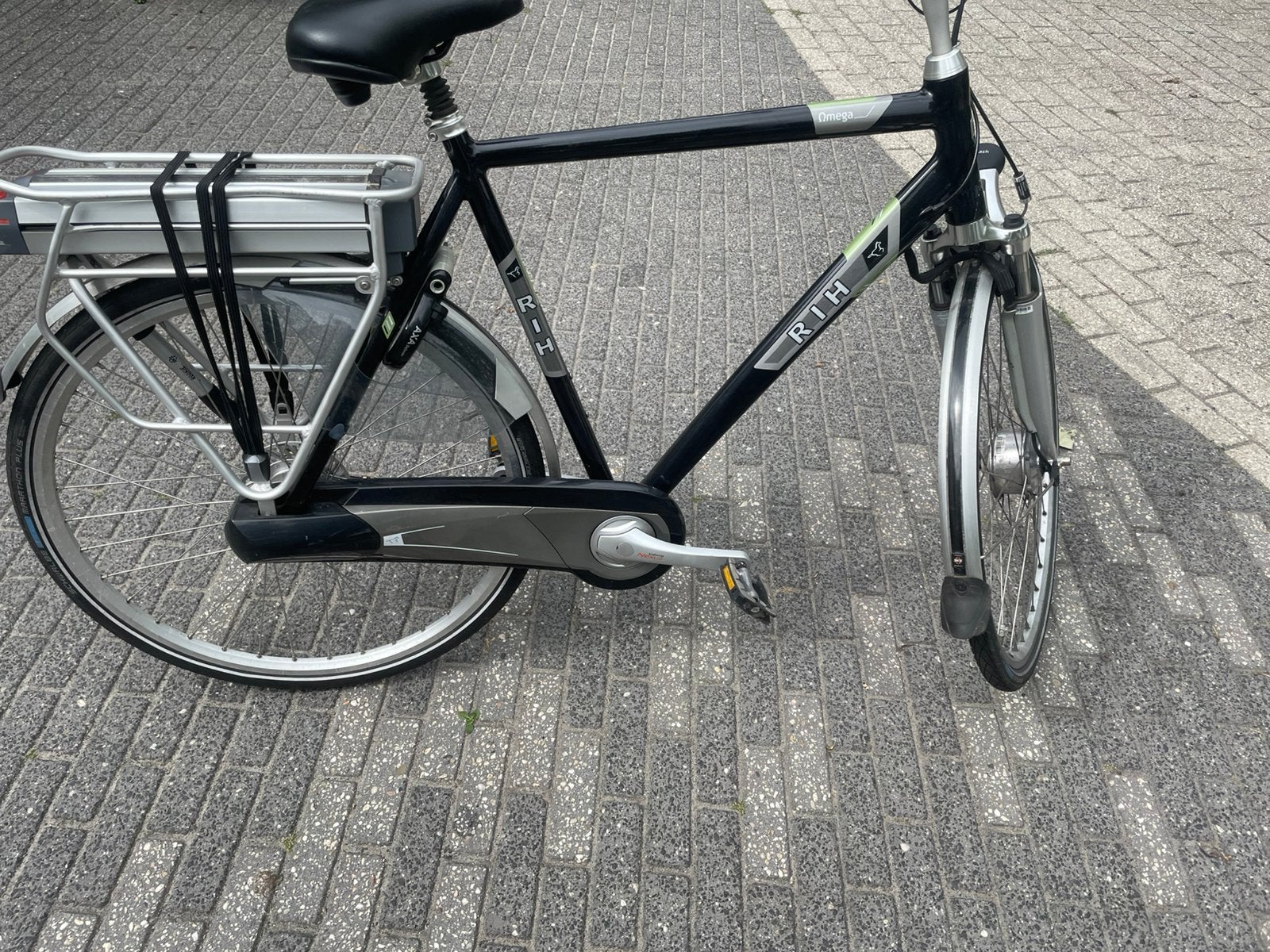 rih herenfiets, Fietsen en Brommers, Elektrische fietsen, Zo goed als nieuw, 59 cm of meer, 30 tot 50 km per accu, Ophalen