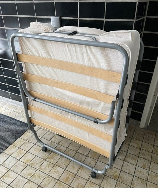 bedden, 90 cm, Eenpersoons, 190 cm of minder, Zo goed als nieuw