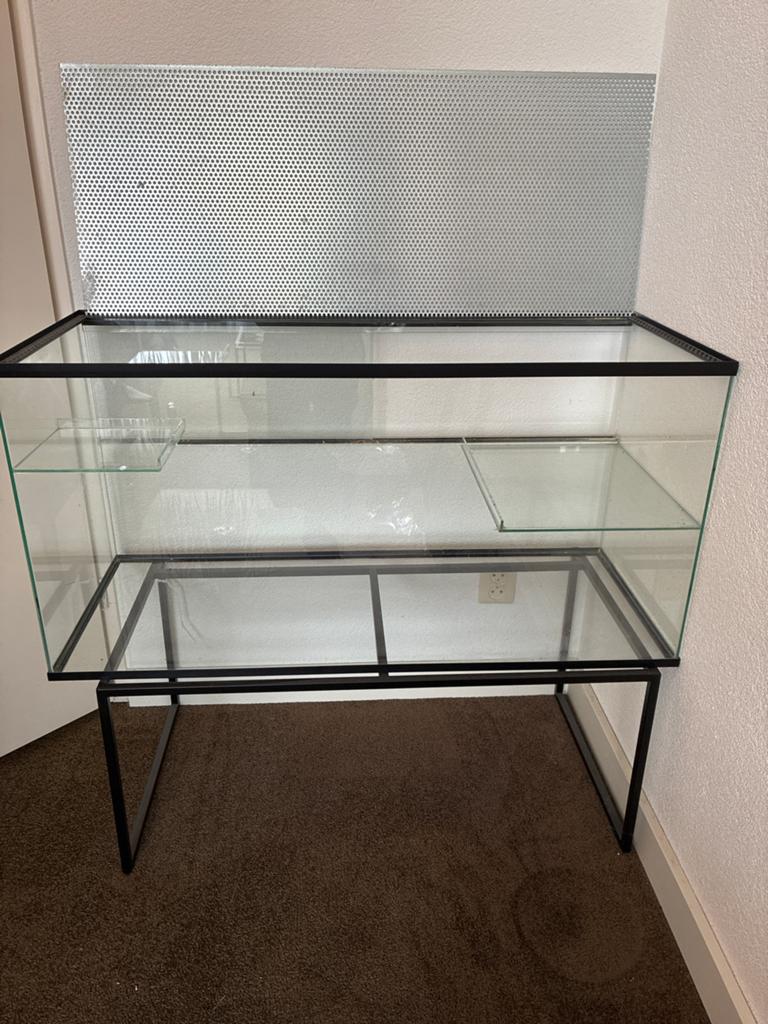 Terrarium voor gerbil of hamster 100x40x50, Minder dan 60 cm, Ophalen of Verzenden, Zo goed als nieuw, 75 tot 110 cm