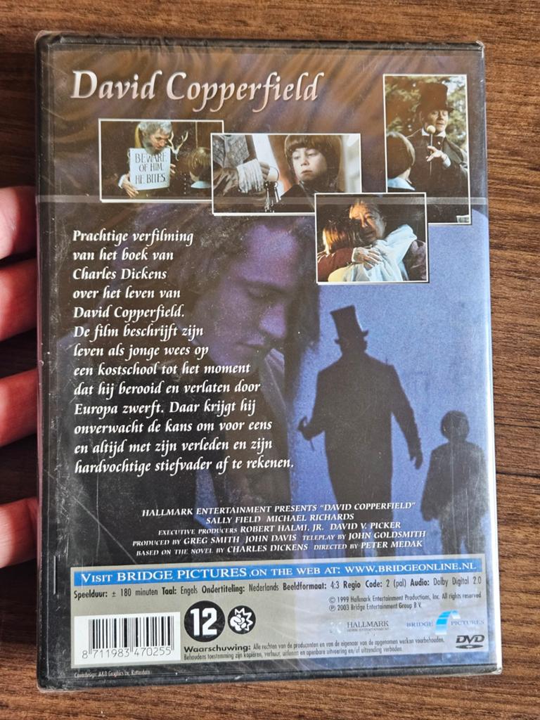 DVD David Copperfield NIEUW in verpakking gesealed, Vanaf 12 jaar, Ophalen of Verzenden, Nieuw in verpakking, Drama