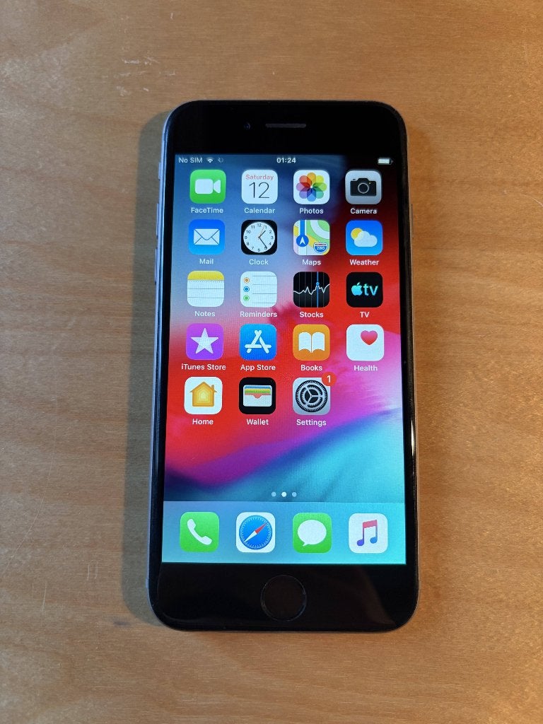 iPhone 6 32GB zwart, simlockvrij, Gebruikt, 89 %, Zwart, 32 GB