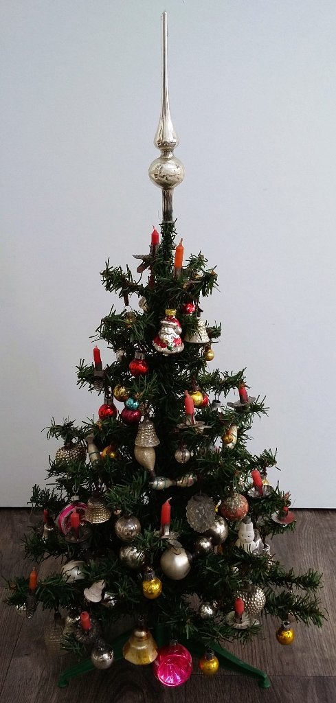 1950-1970 Groot Lot Glazen Antieke Kerstballen Kerstbal Glas, Diversen, Nvt., Gebruikt, Ophalen of Verzenden, Nvt.