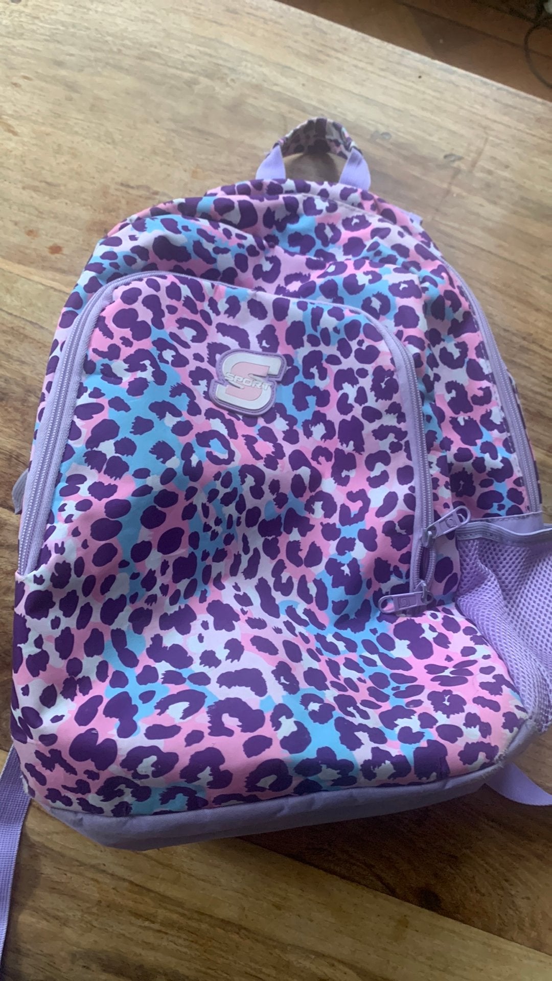 Skechers rugtas meisje paars roze blauw, Overige merken, 40 cm of meer, Gebruikt, Ophalen of Verzenden