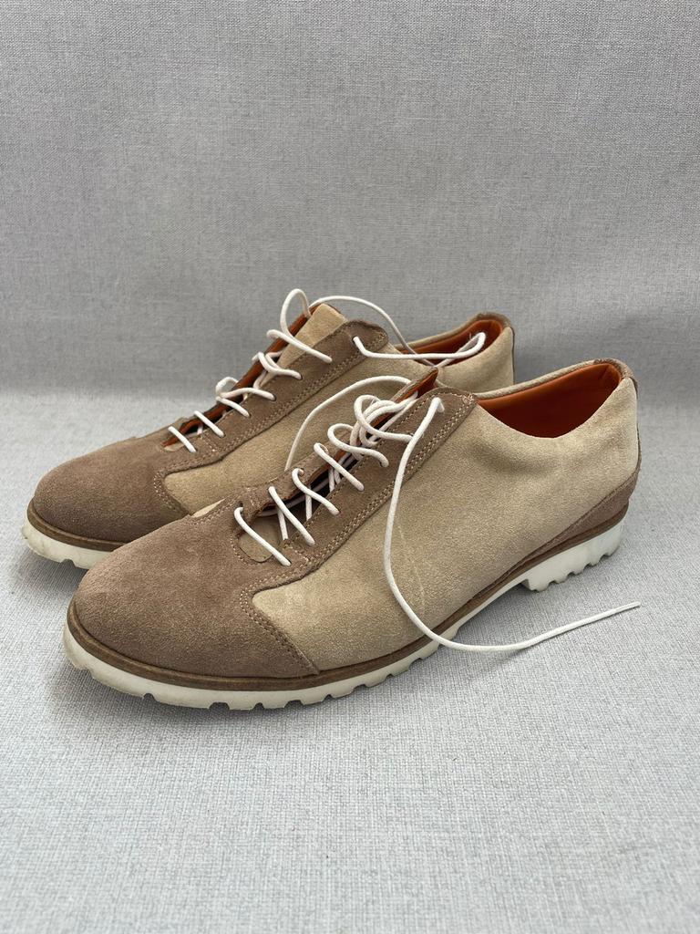 Reinhard Frans Holland suède veterschoenen, Kleding | Heren, Schoenen, Ophalen of Verzenden, Zo goed als nieuw, Bruin, Veterschoenen