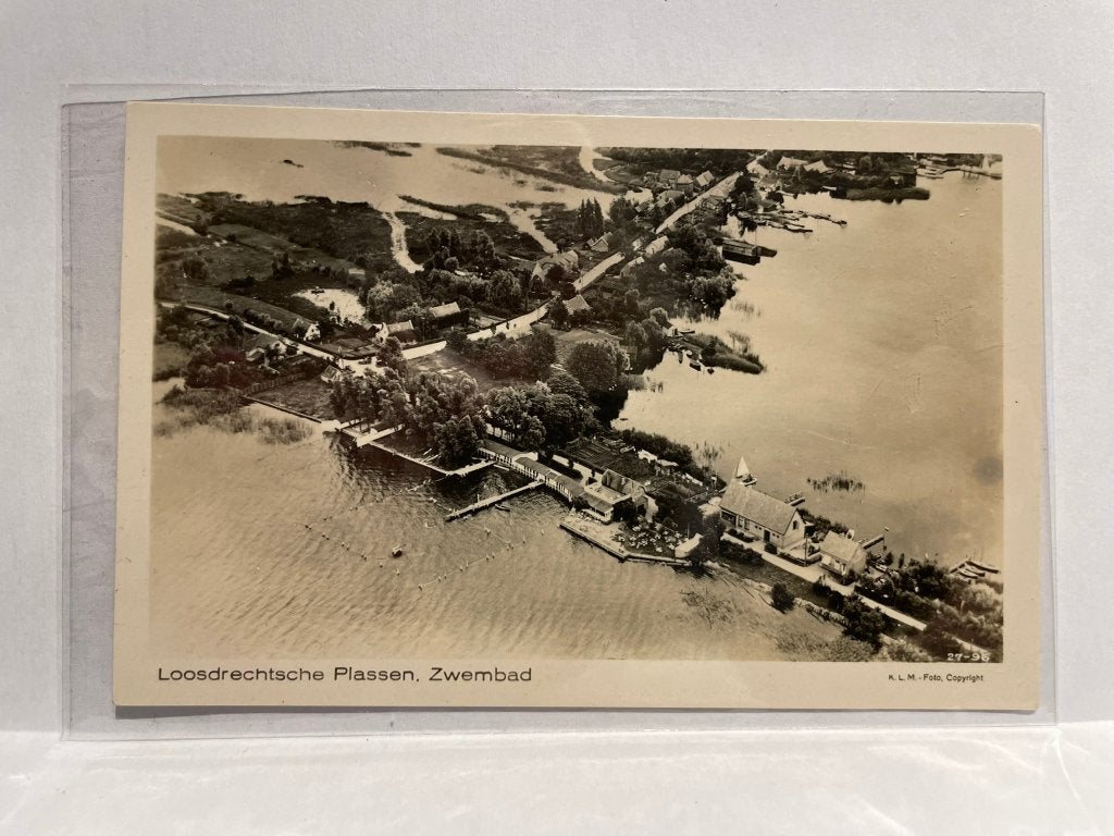 Loosdrecht - Loosdrechtsche Plassen - Zwembad, Verzenden, Ongelopen, Noord-Holland