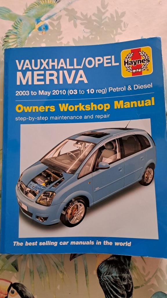 Haynes Werkplaatshandboek Vauxhall/Opel Meriva (2003-2010), Auto diversen, Ophalen of Verzenden