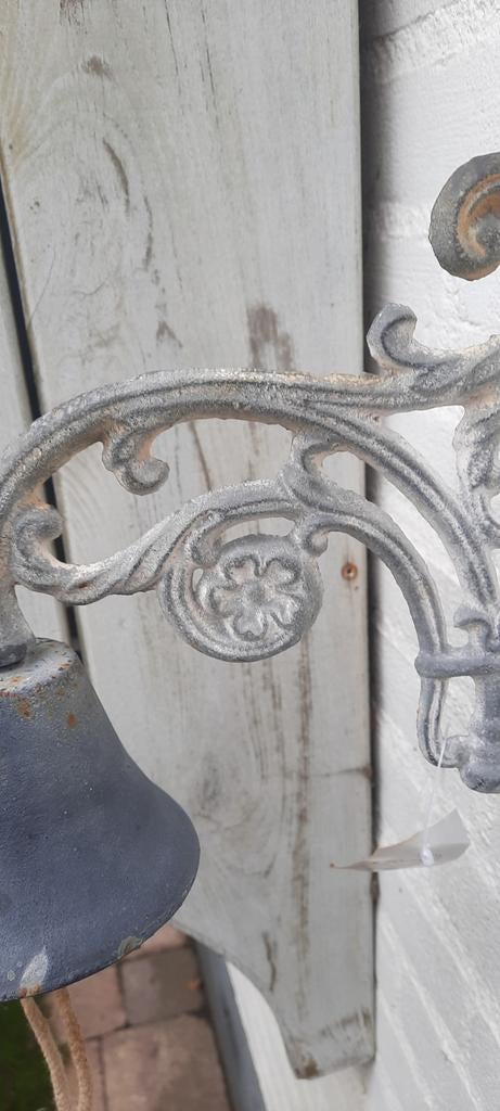 Decoratieve gietijzeren bel voor buiten, Tuin en Terras, Ophalen of Verzenden, Nieuw
