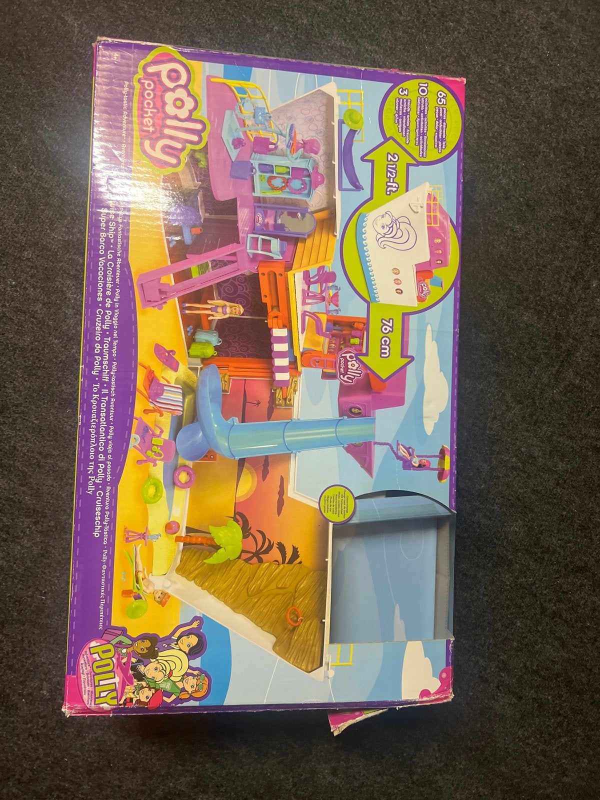 Polly Pocket Cruiseschip Speelset, gebruikt maar wel complee, Ophalen, Nieuw, Overige typen
