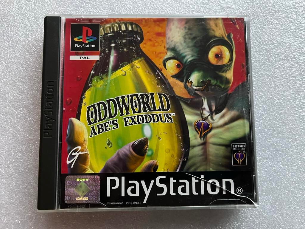 Oddworld: Abe's Exoddus - PlayStation 1 (PS1) PAL, Gebruikt, T, Ophalen of Verzenden, Platform