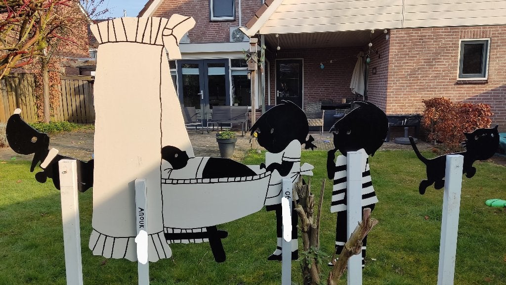 Te huur: Jip en Janneke geboorteborden, Kinderen en Baby's, Kraamcadeaus en Geboorteborden, Ophalen, Zo goed als nieuw