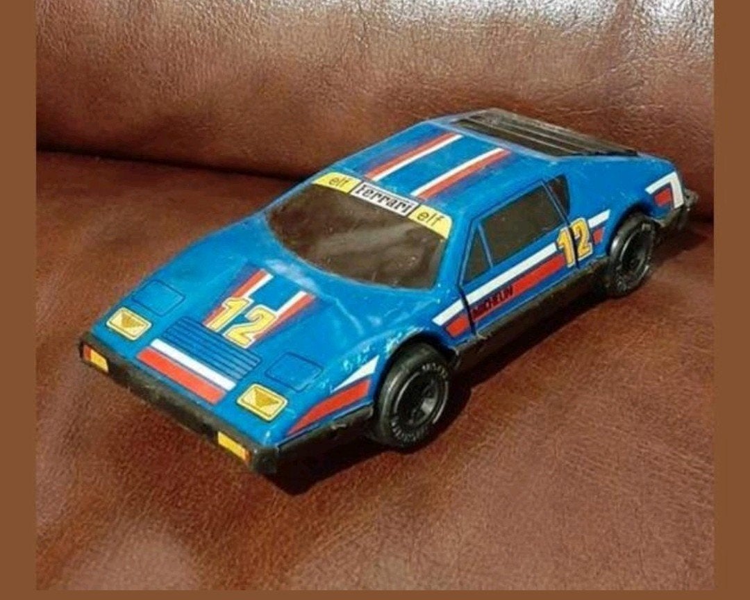Vintage Anson Ferrari Elf Modelauto, Ophalen of Verzenden, Gebruikt, Bburago
