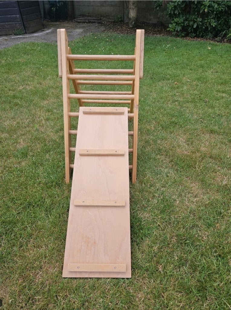 Houten Klimrek met Glijbaan voor Kinderen, Ophalen, Gebruikt, Overige typen
