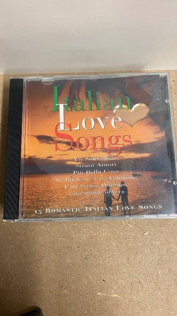 Italian Love Songs CD - 15 Romantische Italiaanse Nummers, Cd's en Dvd's, Ophalen of Verzenden, Gebruikt, Pop, Verzamelalbum