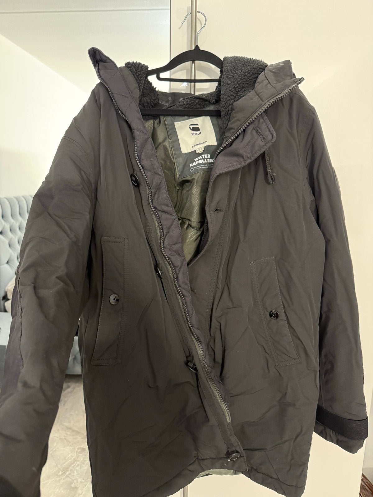 G-Star RAW Winterjas Heren Maat L, Kleding | Heren, Jassen | Winter, Ophalen, Gedragen, Maat 52/54 (L), Zwart