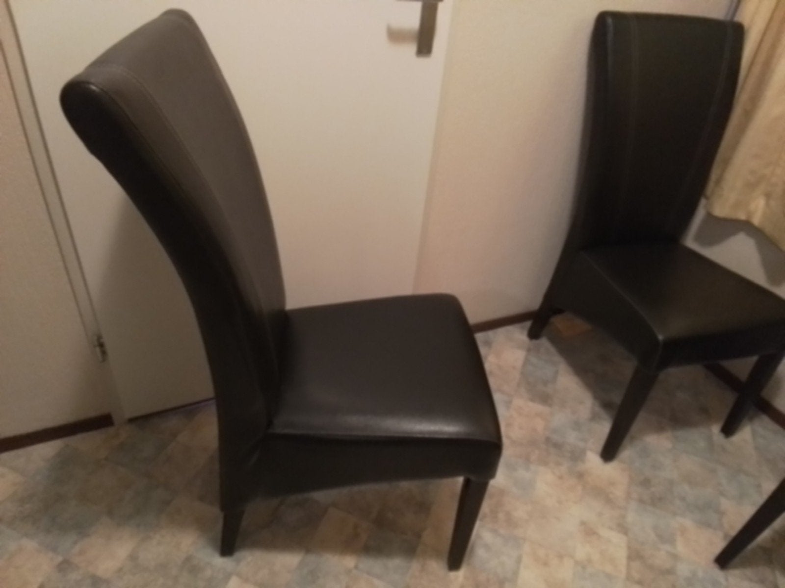 4 eet kamer stoelen, Huis en Inrichting, Stoelen, Ophalen, Gebruikt