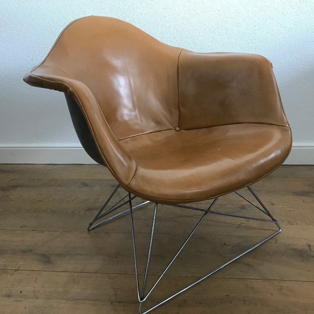 Herman Miller vintage LAR Fiberglass chair stoel fauteuil, Ophalen, Gebruikt, Nvt, Nvt
