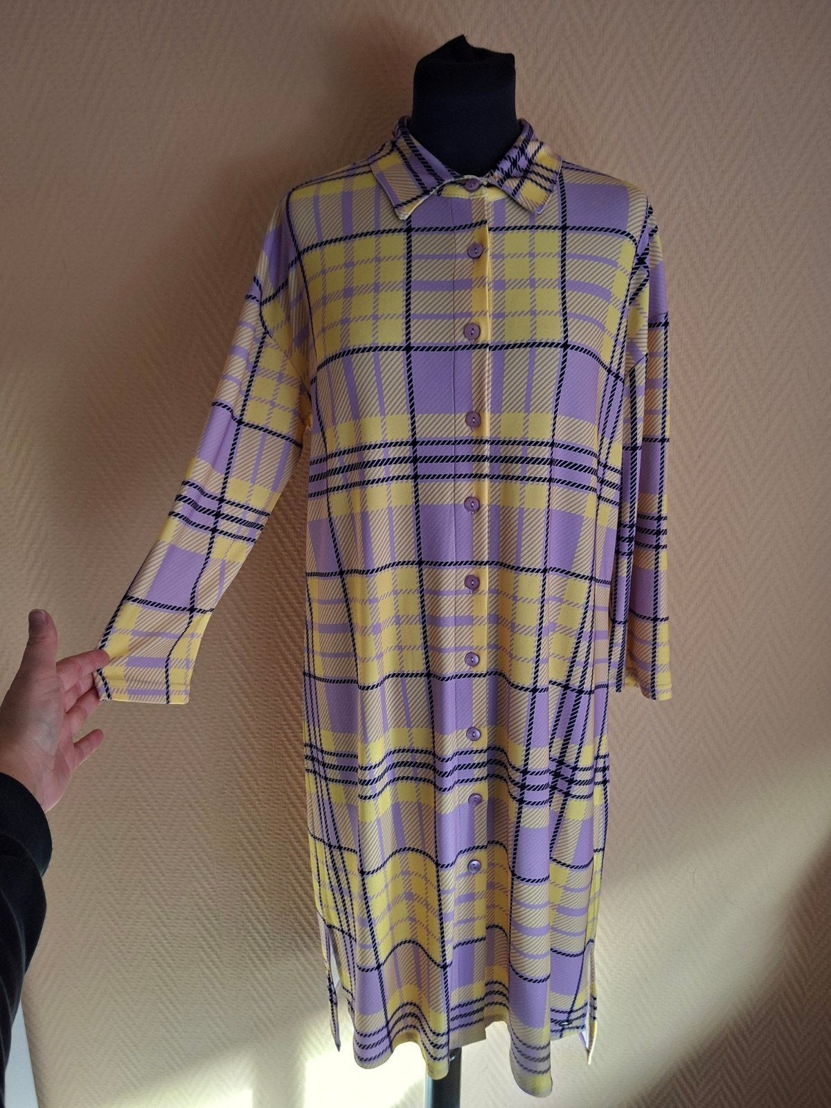 Leuke Angelle Milan jurk in maat XL, Kleding | Dames, Angelle Milan, Meerkleurig, Maat 46/48 (XL) of groter, Ophalen of Verzenden