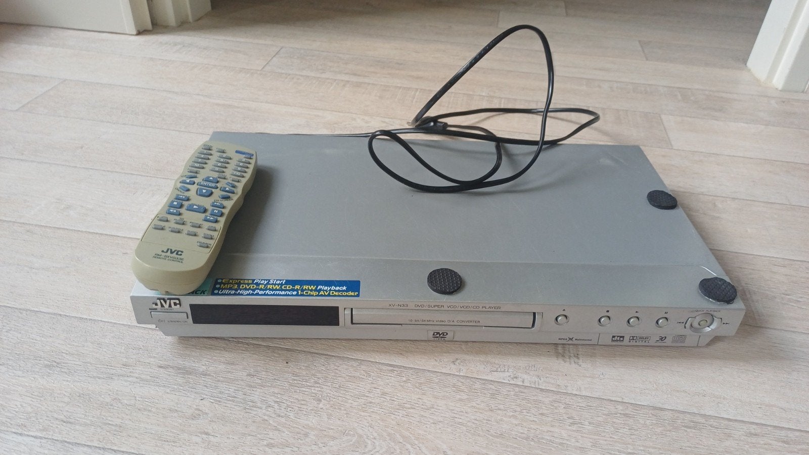 JVC DVD-speler met afstandsbediening, Ophalen, Gebruikt, Dvd-speler, JVC