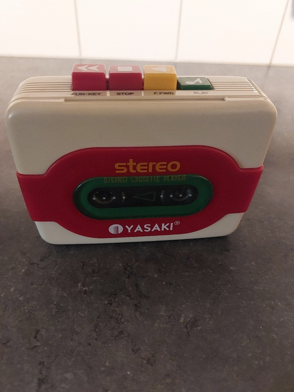 Yasaki Walkman Stereo Cassette Speler Model HI-77, Audio, Tv en Foto, Ophalen of Verzenden, Walkman