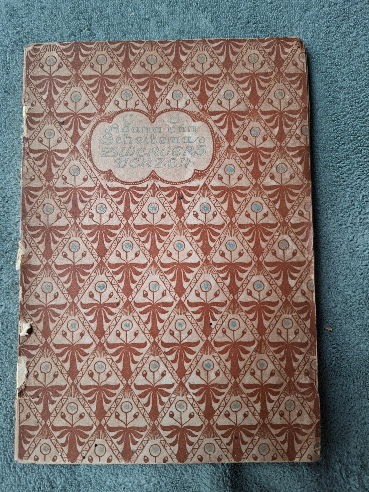 Zwervers Verzen - C.S. Adama van Scheltema (1917), Ophalen of Verzenden, Gelezen, C.S. Adama van Scheltema, Nederland