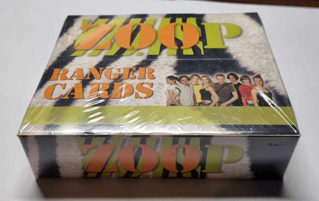 ZOOP Rangercards (2005)- gesealde boosterbox + verzamelalbum, Verzamelen, Ophalen of Verzenden, Nieuw, Tv, Foto of Kaart