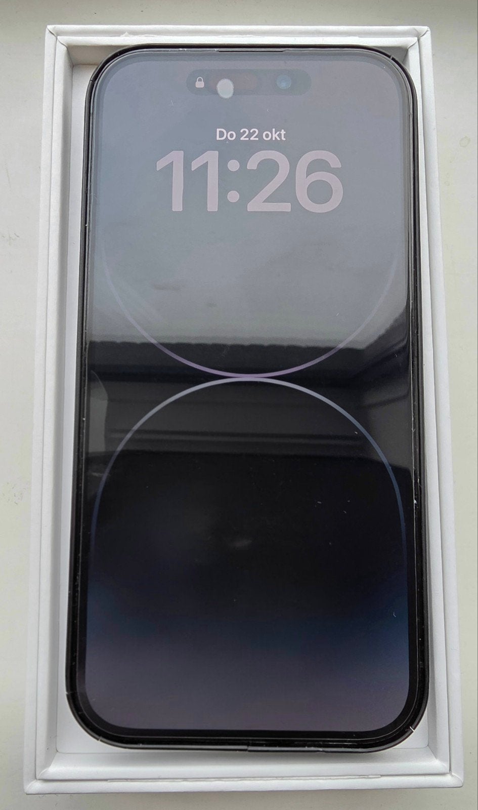 Apple iPhone 14 Pro 128GB - Goede staat, met doos en kabel, Ophalen, Zwart, Zo goed als nieuw, Zonder simlock