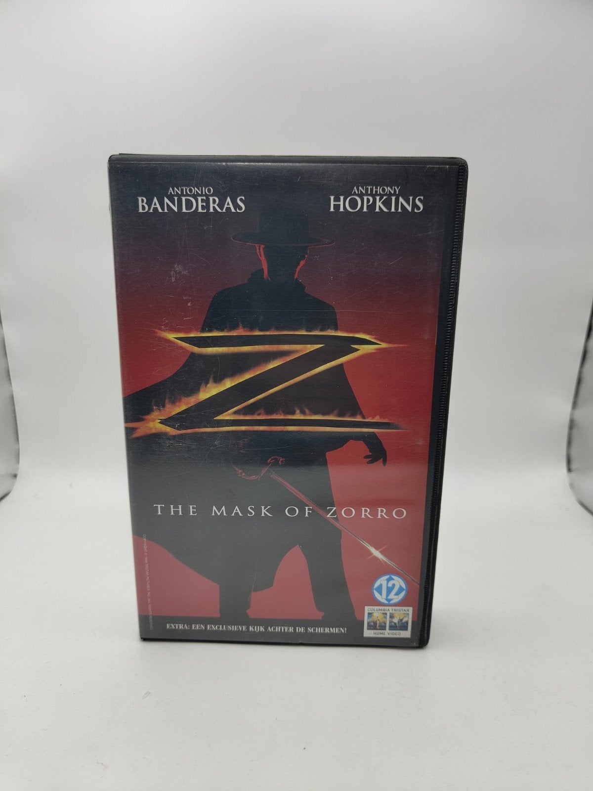 Zorro VHS - The Mask of Zorro (Antonio Banderas), Ophalen of Verzenden, Extra's, Actie en Avontuur, Vanaf 12 jaar