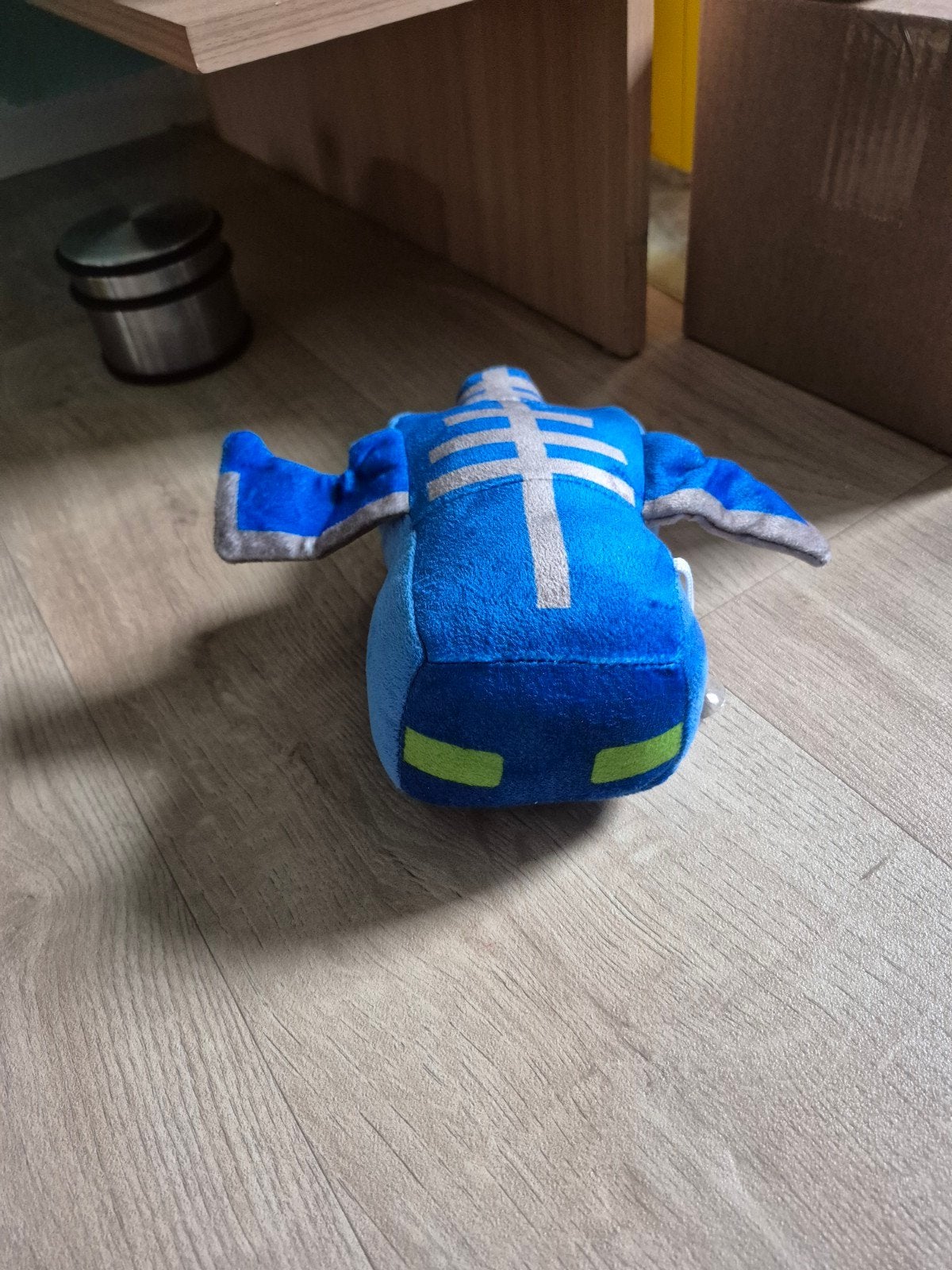 Minecraft knuffel met zuignap happy explorer phantom, Ophalen of Verzenden, Zo goed als nieuw, Overige typen