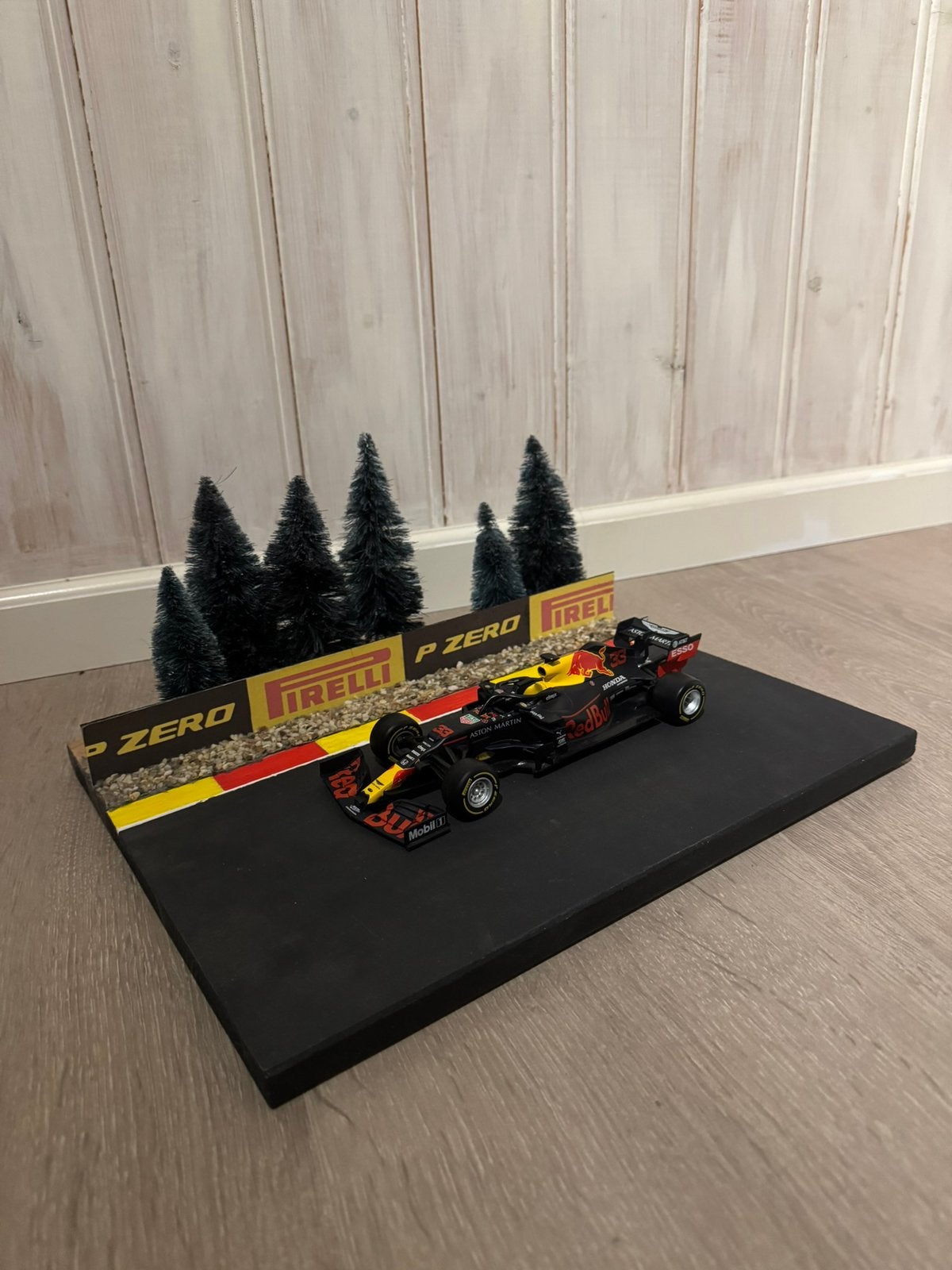 Formule 1 diorama 1/24, Ophalen, Zo goed als nieuw, Groter dan 1:35, Diorama