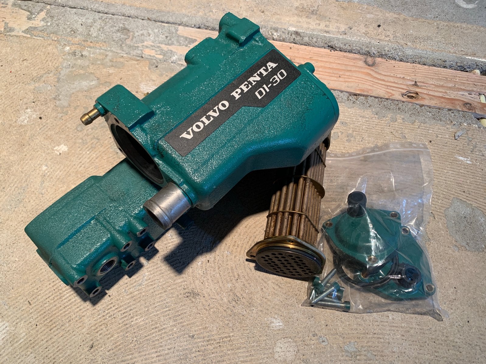 Volvo Penta D1-30 warmtewisselaar met Insert, Ophalen of Verzenden, Gebruikt, Motor en Techniek